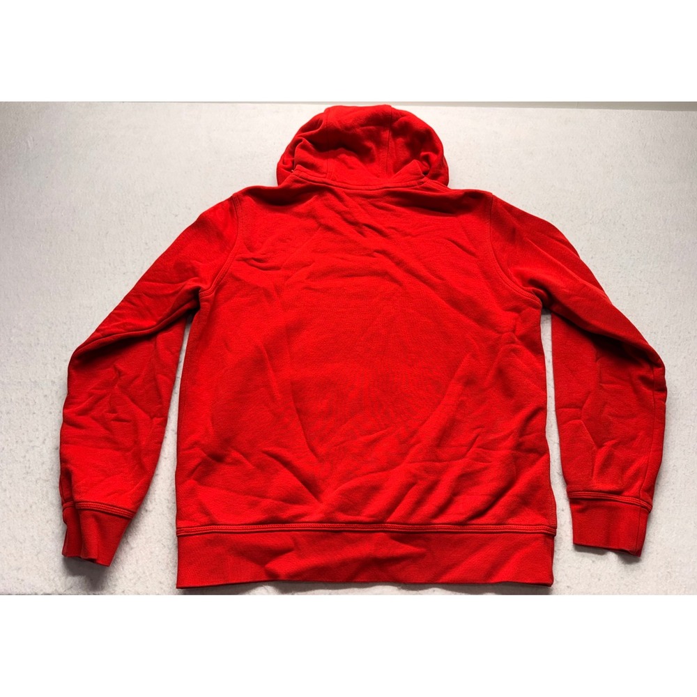 Nike Sportswear Club Fleece Pullover Hoodie Men's Size Large Red 826433-658 - Picture 3 of 8